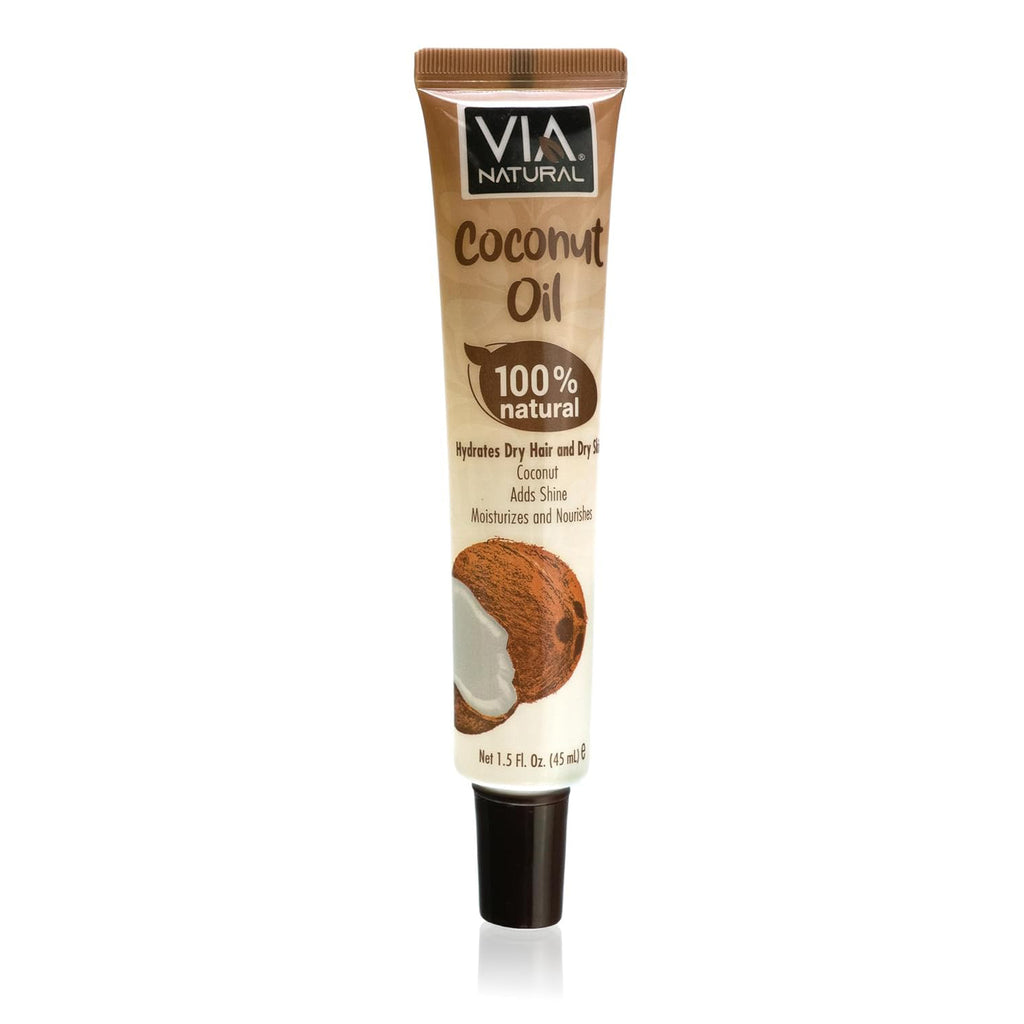 Via Natural Ultra Care Moisturizing Coconut Oil for Hair, Scalp & Body Treatment, 1.5 fl oz (3 Pack)